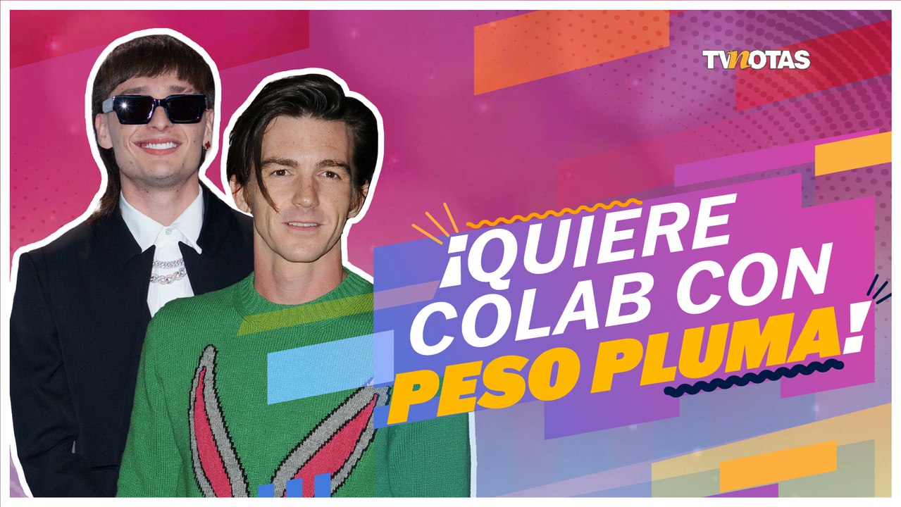 Drake Bell quiere hacer colaboración con Peso Pluma