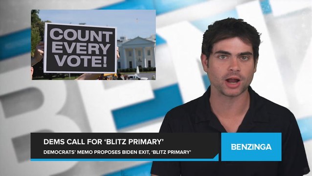 Prominent Democrats Issue Memo Proposes Biden's Mid-July Exit from Presidential Race, Calls for 'Blitz Primary'