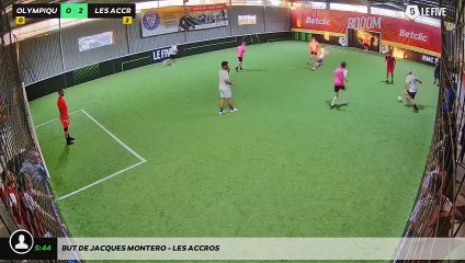 But de Jacques Montero - LES ACCROS