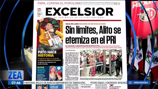 Con la reelección de Alito Moreno se escribe el epitafio del PRI