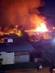 Malatya Saniye Sitesinde yangın çıktı!