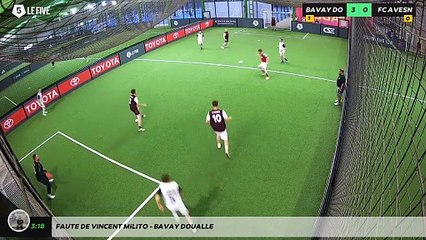 Faute de Vincent MILITO - BAVAY DOUALLE