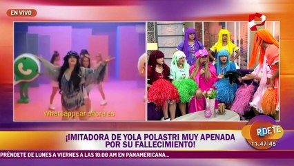 Imitadora de Yola Polastri cuenta cómo la 'Chica de la Tele' la ayudó en su carrera: "Toda la vida la vamos a recordar"