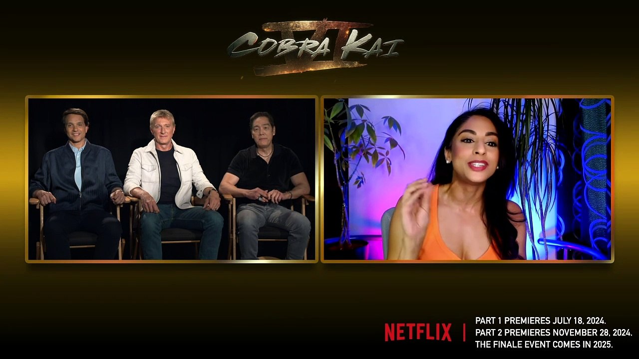 Emotional Times! Ralph Macchio, William Zabka & Yuji Okomoto's Final Cobra Kai Season