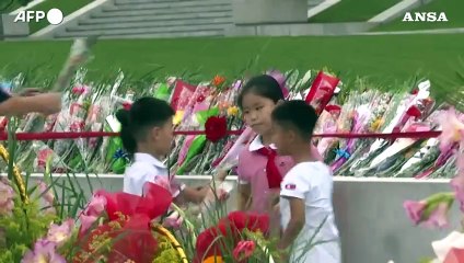 Corea del Nord, le commemorazioni a 30 anni dalla morte di Kim Il Sung