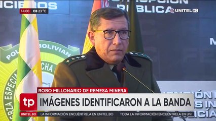 Un policía y tres de sus cómplices fueron enviados a la cárcel acusados de robar Bs 1.4 millones a una empresa minera