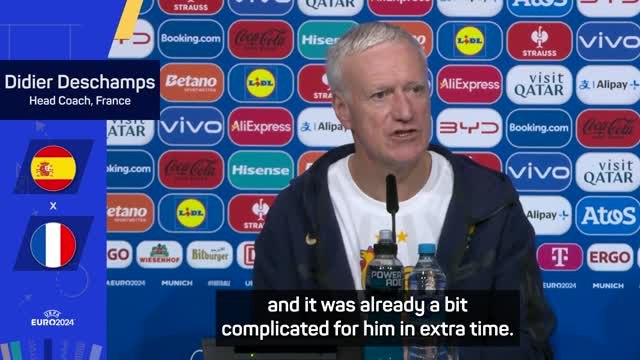 Deschamps provides big Mbappe injury update ahead of Spain clash