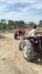 Tractor start with tochan