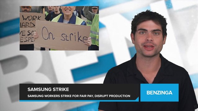 Thousands of Samsung Workers Stage Protest for Fair Compensation as Union's Three-Day Strike at Samsung Aims to Disrupt Production