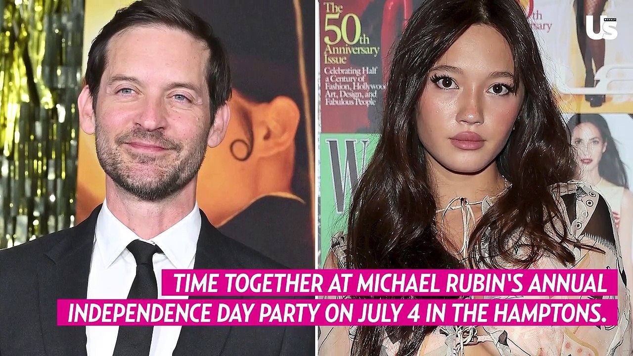 Tobey Maguire Is Casually Hanging Out With Lily Chee After July 4th Outing