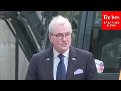 New Jersey Governor Phil Murphy Holds Gateway Funding Agreement Signing Event With Top Democrats