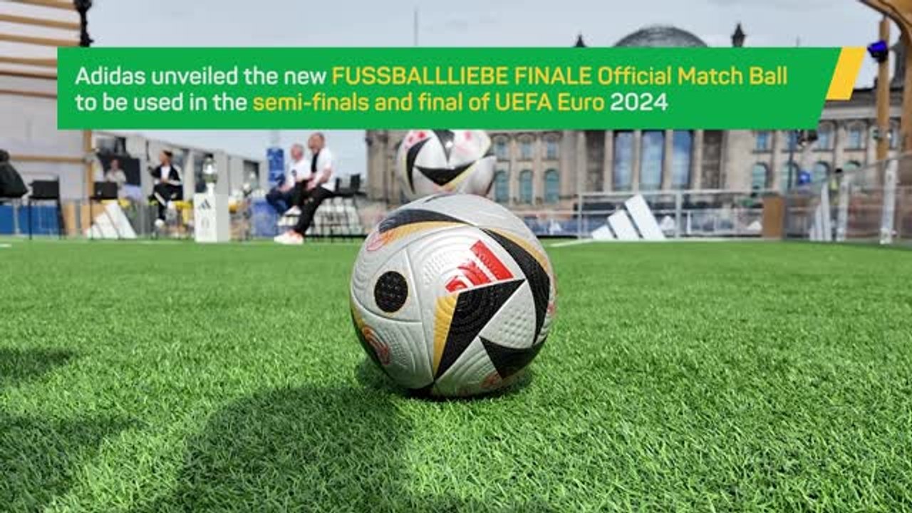 Behind the scenes - Adidas reveals Official Match Ball for Euro 2024 final