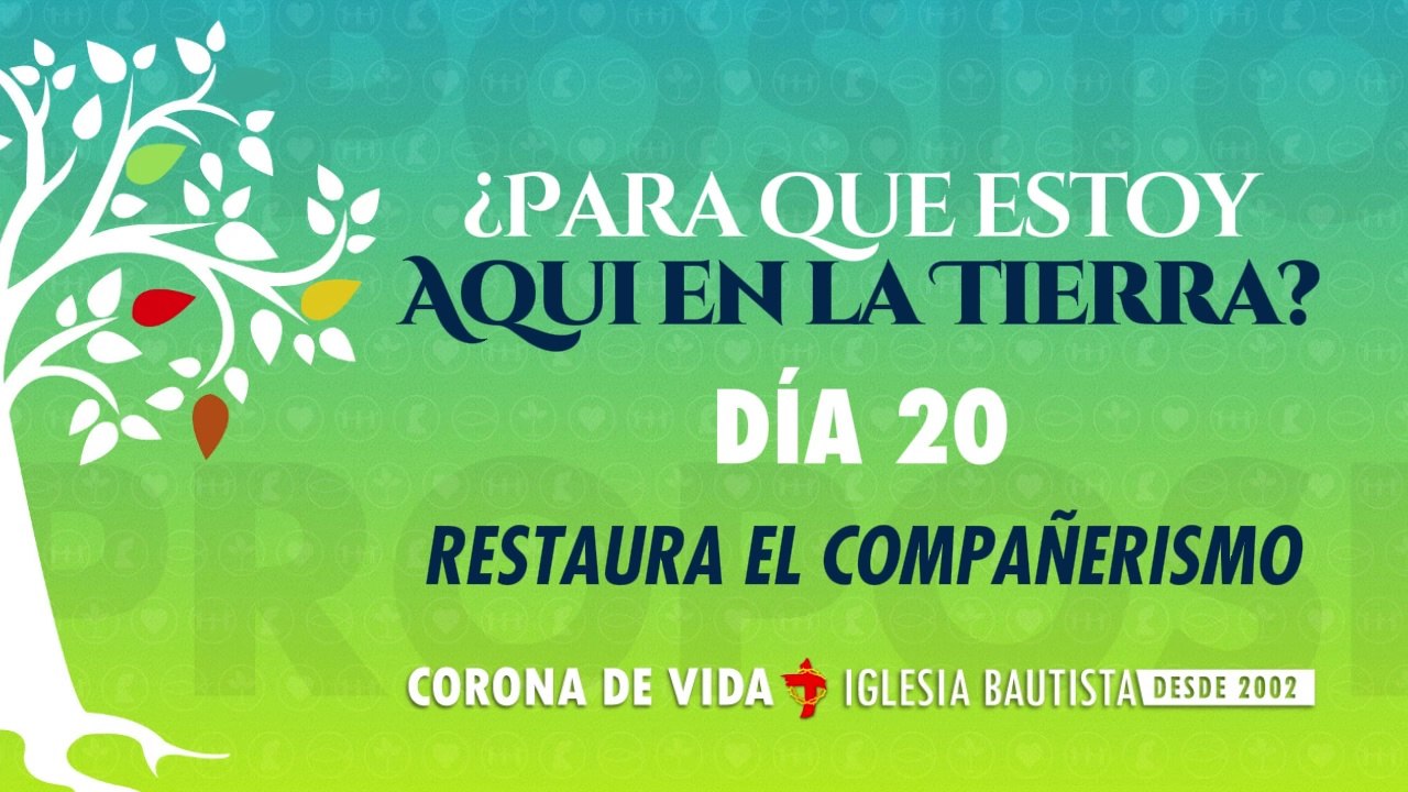 DIA 20 - Una Vida con Propósito - 40DCP