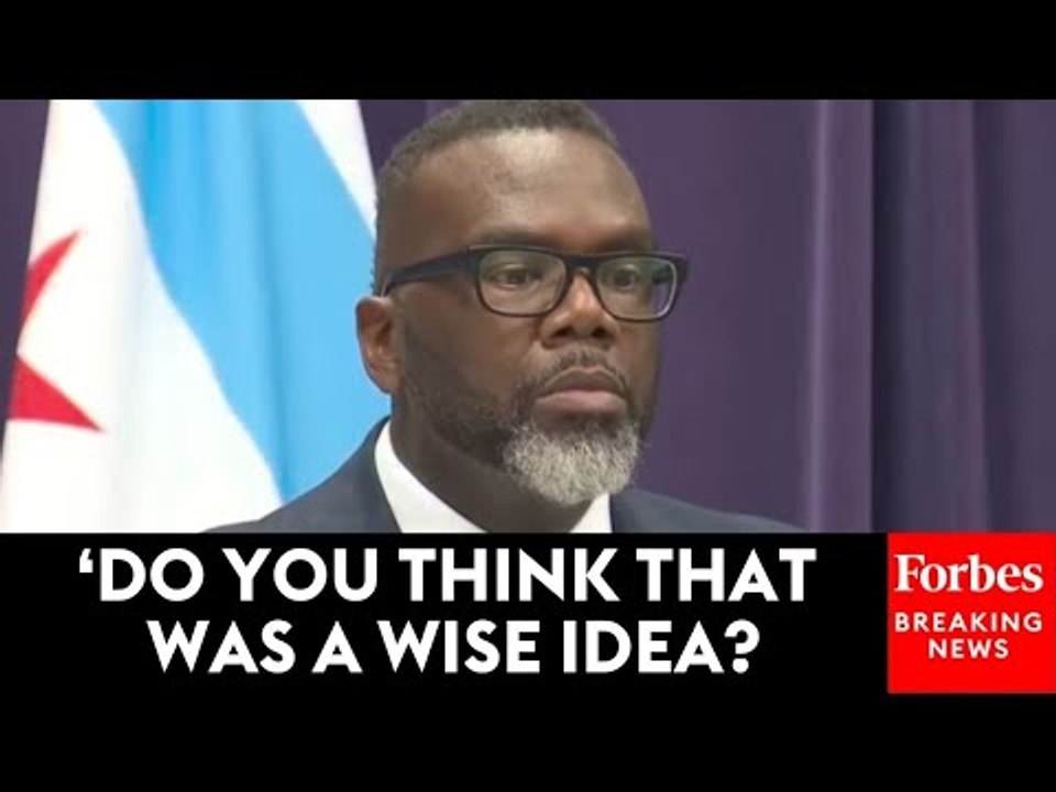 WATCH: Chicago Mayor Brandon Johnson Called Out For Being Out Of Town During Deadly July 4 Weekend