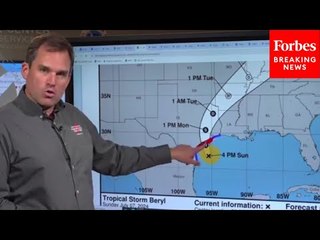 JUST IN: National Hurricane Center Gives Latest Update On Tropical Storm Beryl