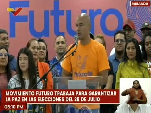 Miranda | Movimiento Futuro rechaza intentos desestabilizadores de la oposición venezolana