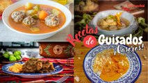 ¿Qué hago de comer hoy? Checa 4 recetas de guisados caseros | Recetas Mexicanas