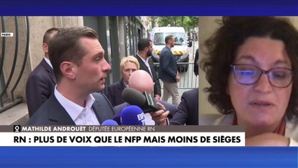 Mathilde Androuët : «10 millions de Français se retrouvent privés de représentation assez solide»