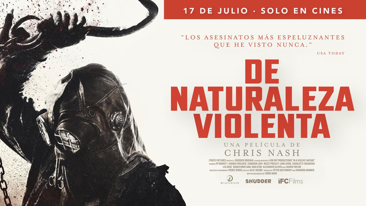 DE NATURALEZA VIOLENTA (2024) - Tráiler Español [HD][Castellano 2.0] ️