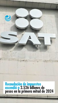 Recaudación de impuestos ascendió a 2.526 billones de pesos en la primera mitad de 2024