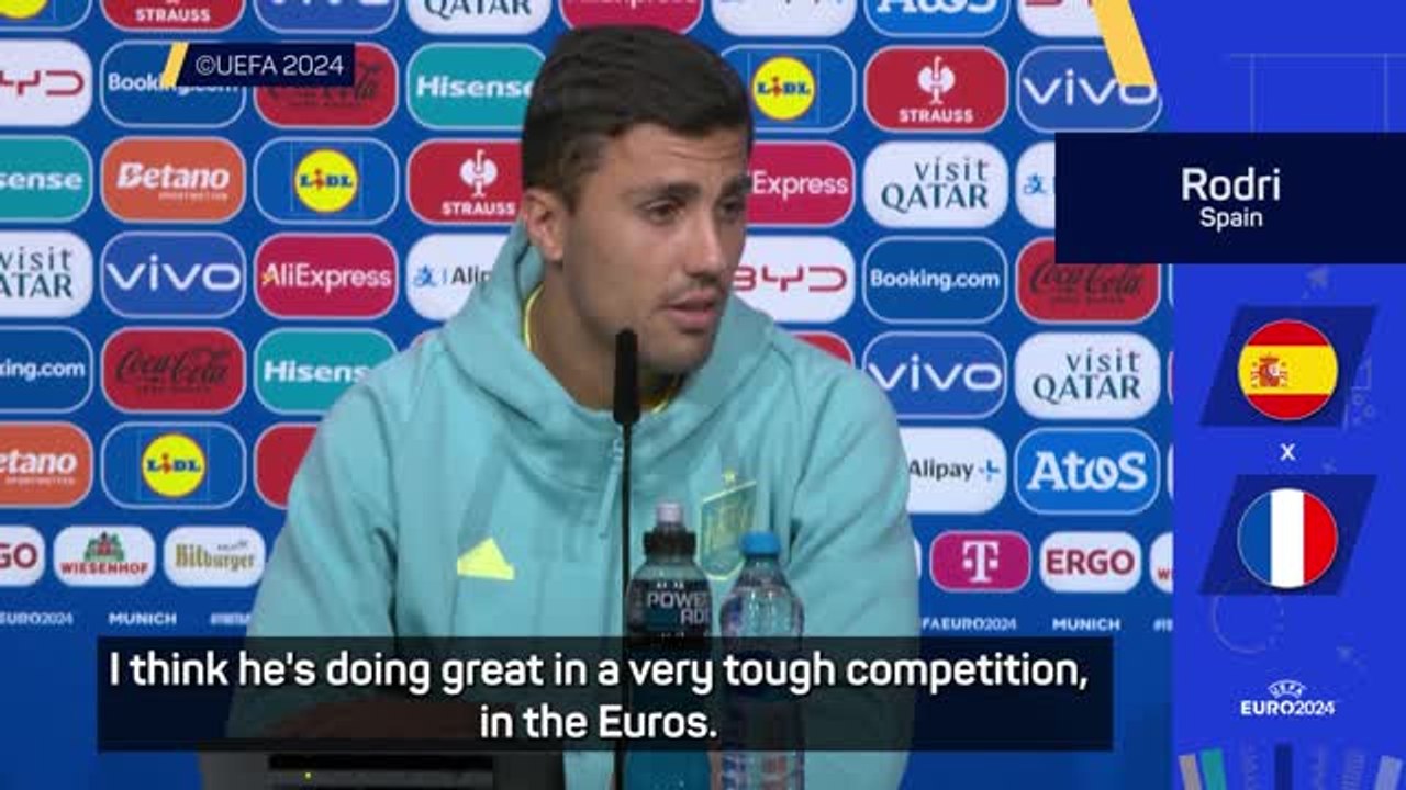 Rodri believes Yamal has the personality to live up to his potential