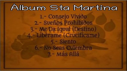 Download Video: Banda Sta Martina - Álbum Sta Martina Completo