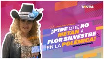 ¡Pide que no metan a Flor Silvestre en la polémica de Nodal y Ángela Aguilar!