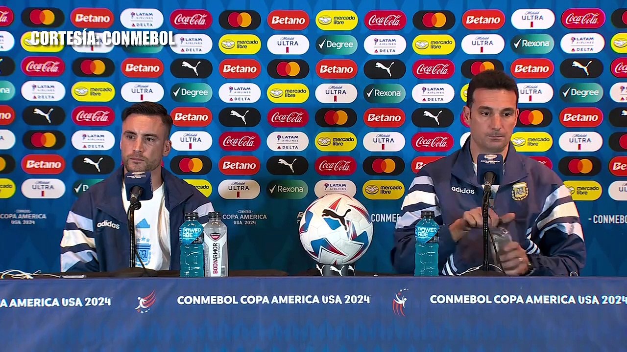 Lionel Scaloni Tensión Previo al Choque Argentina ante Canadá en la semifinal de la Copa América