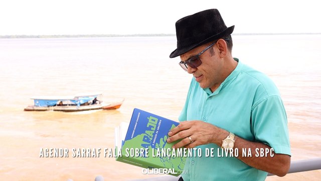 Agenor fala sobre lançamento de livro na SBPC