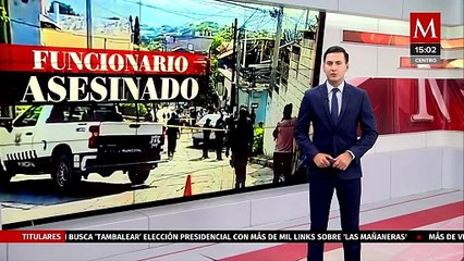 Ejecutan a balazos a Gustavo Torres, funcionario del ayuntamiento de Chiapa de Corzo