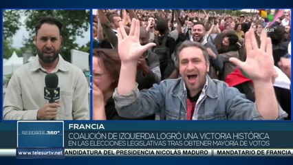 La izquierda obtuvo gran victoria en las elecciones legislativas de Francia