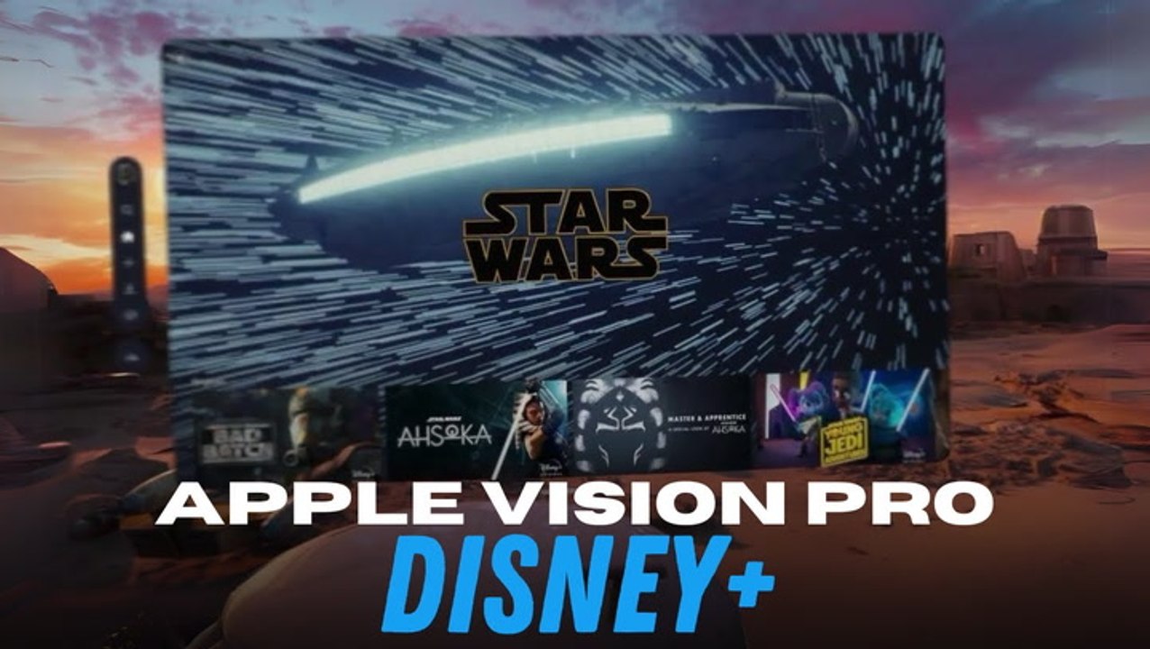 Disney+ App On Apple Vision Pro