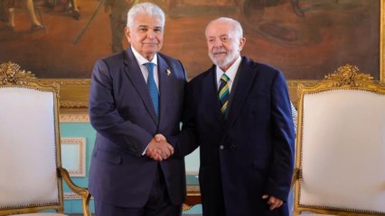Mulino se reúne con Lula Da Silva, presidente de Brasil