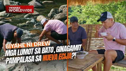 Mga lumot sa bato, ginagamit pampalasa sa Nueva Ecija?! | Biyahe ni Drew