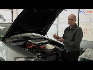 BMW ActiveHybrid X6 - Módulo de gestión y transformador