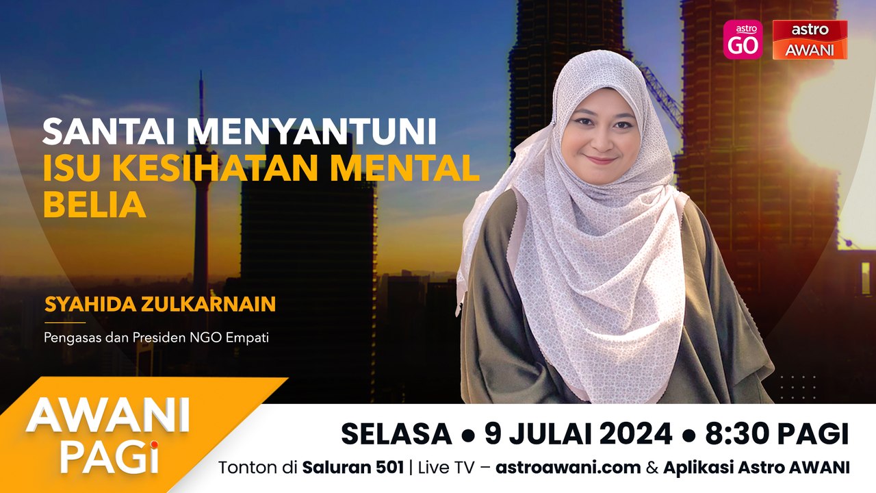 AWANI Pagi: Santai menyantuni isu kesihatan mental belia