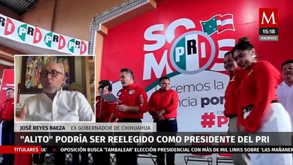 "Fue clandestino todo el proceso": José Reyes Baeza sobre asamblea para reelegir a 'Alito' Moreno