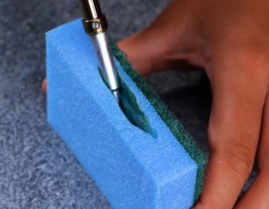 Creative hacks for using sponges around the house!