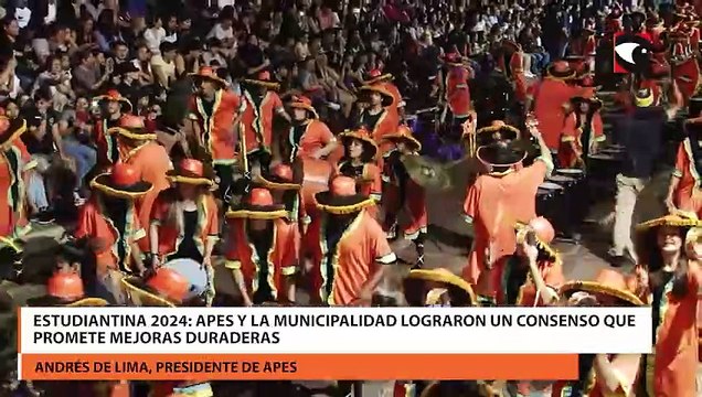 Estudiantina 2024 APES y la Municipalidad lograron un consenso que promete mejoras duraderas