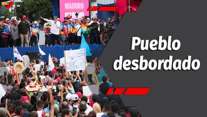 下载视频: Programa 360 | Mirandinos reciben con alegría al candidato Nicolás Maduro