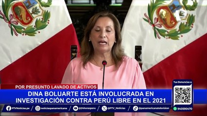 Fiscalía plantea denuncia constitucional contra Dina Boluarte y Waldemar Cerrón por organización criminal