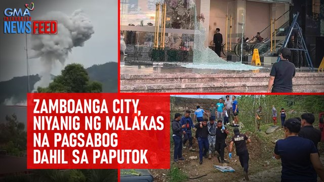 Zamboanga City, niyanig ng malakas na pagsabog dahil sa paputok | GMA Integrated Newsfeed