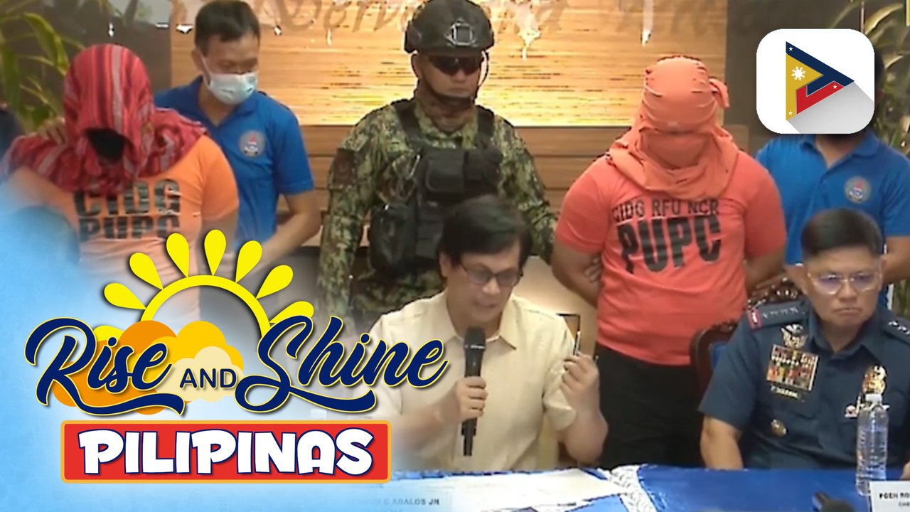 2 dating pulis na suspek sa pagpatay sa magkasintahang Lopez at Cohen, iprinesenta ng PNP;