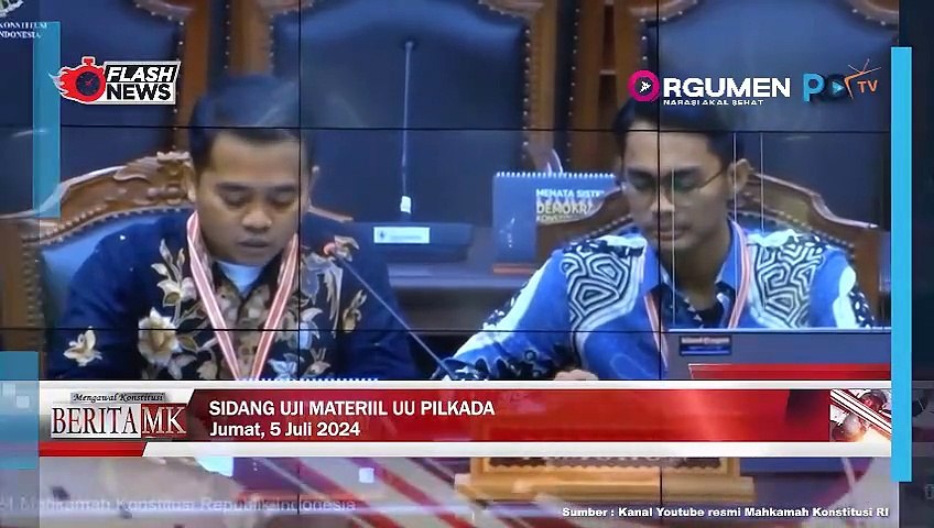 Sidang Uji Materiil: Aturan Kampanye Pejabat Negara Diuji di MK