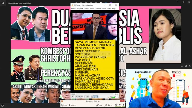 DUA MANUSIA BERHATI IBLIS: KOMBESPOL MUHAMMAD NUH AL-AZHAR DAN CHRISTOPHER HARIMAN RIANTO!