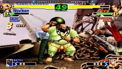 KOF 2000 - sososo12 vs doppelgore FT5