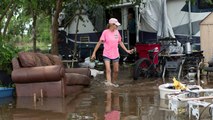 Beryl desata fuertes lluvias y vientos en Texas