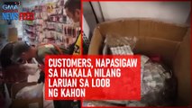 Customers, napasigaw sa inakala nilang laruan sa loob ng kahon | GMA Integrated Newsfeed