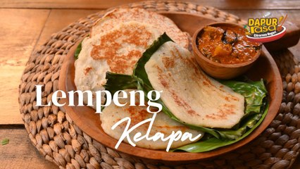 Lempeng Kelapa Mudah & Sedap, Menu Klasik Hidangan Minum Petang