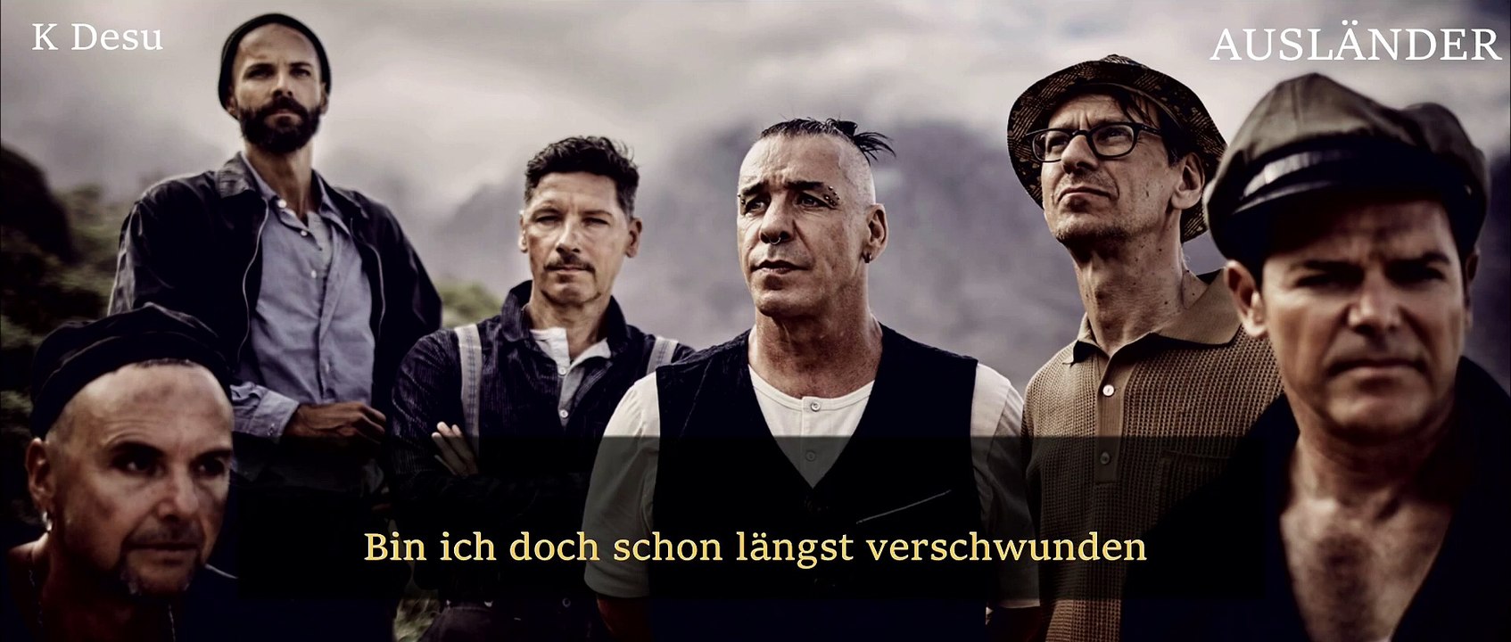 RAMMSTEIN - AUSLANDER (LYRIC VIDEO PERFORMED BY JEFF LUPUS) - video ...